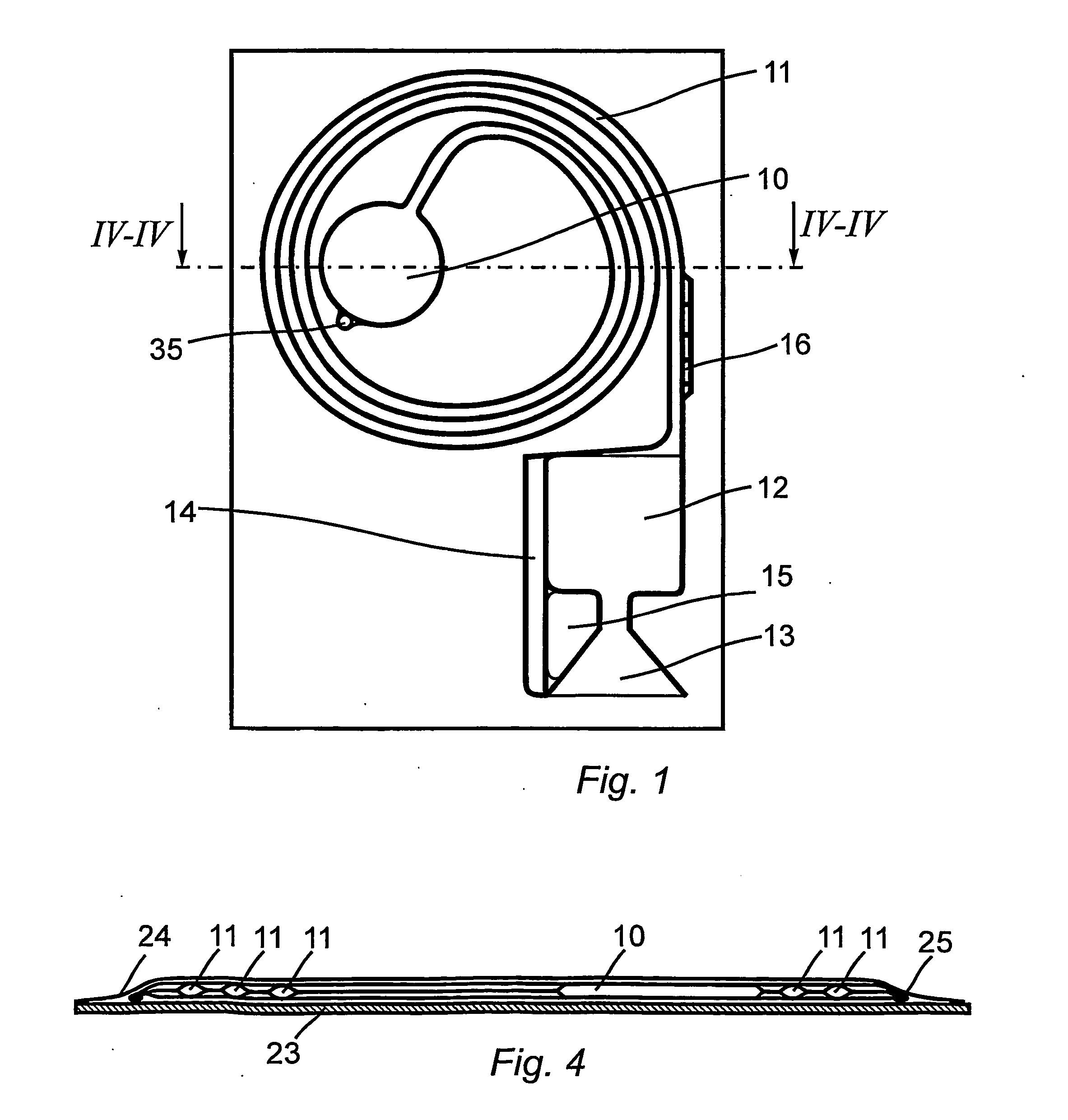 Device for controlling bleeding and a method for producing the device