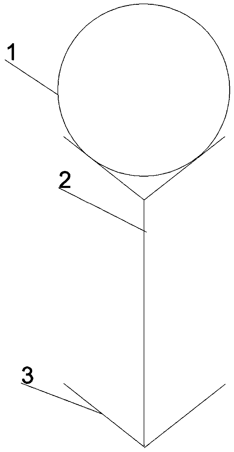 Radiation-refrigerating ceiling structure