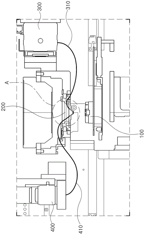 Focal length setting and bonding device for camera module, and method