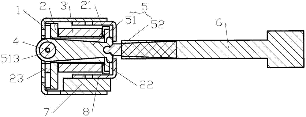 Optical path gating mechanism