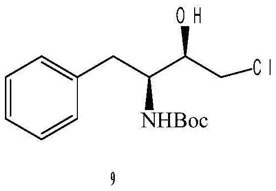 A kind of preparation method of (2r,3s)-1-chloro-3-tert-butoxyamido-4-phenyl-2-butanol
