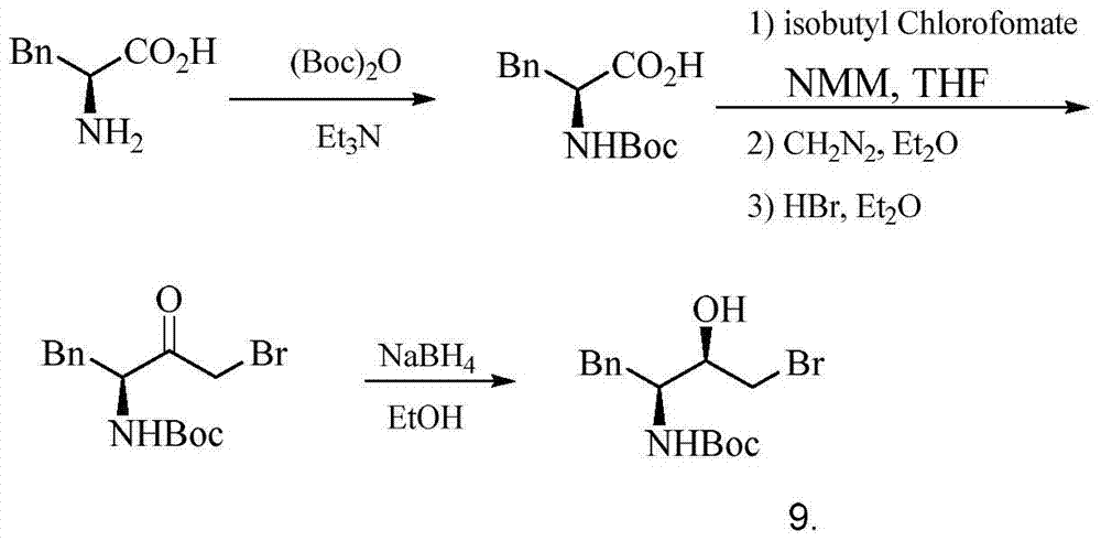 A kind of preparation method of (2r,3s)-1-chloro-3-tert-butoxyamido-4-phenyl-2-butanol