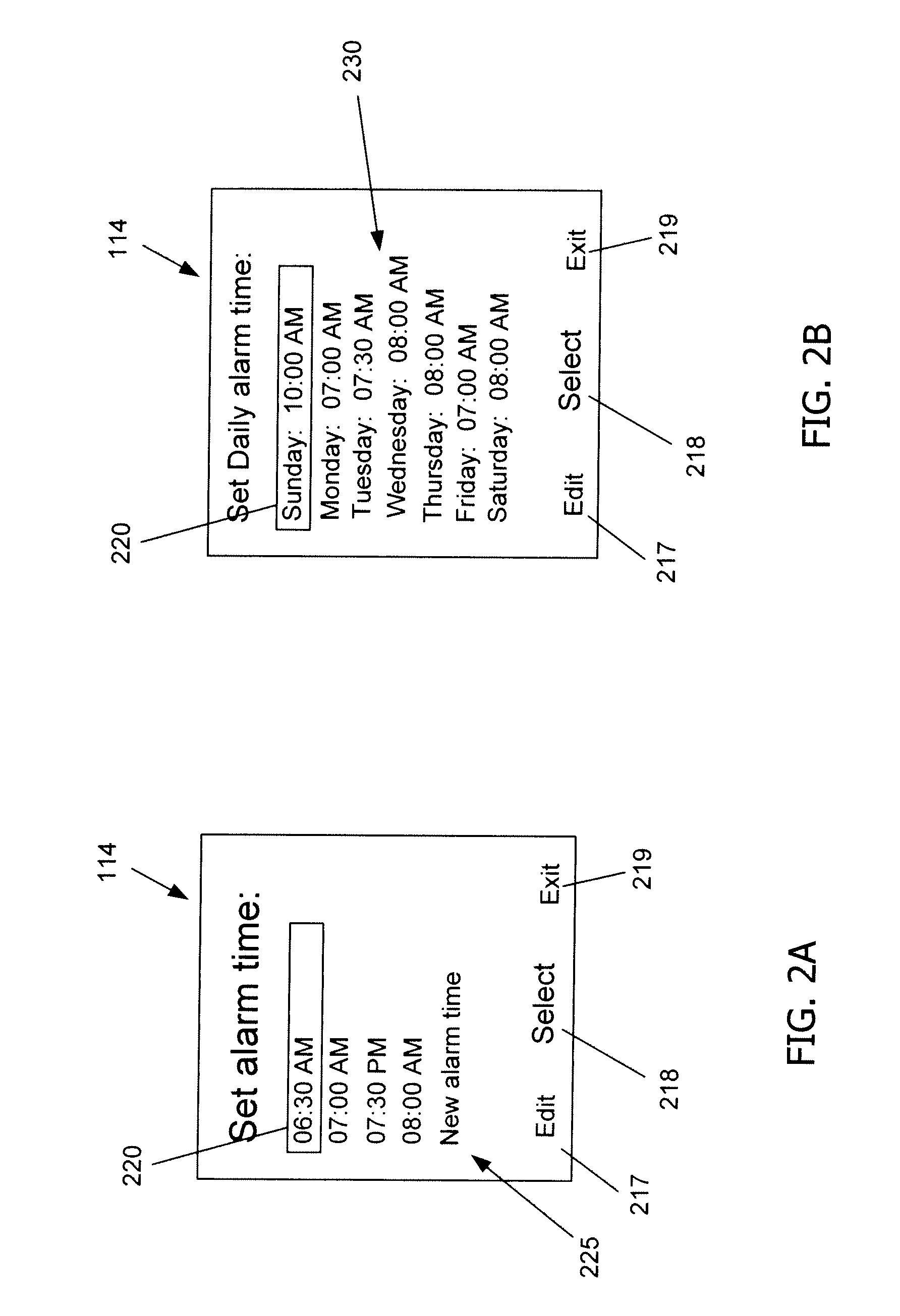 Alarm activation and deactivation