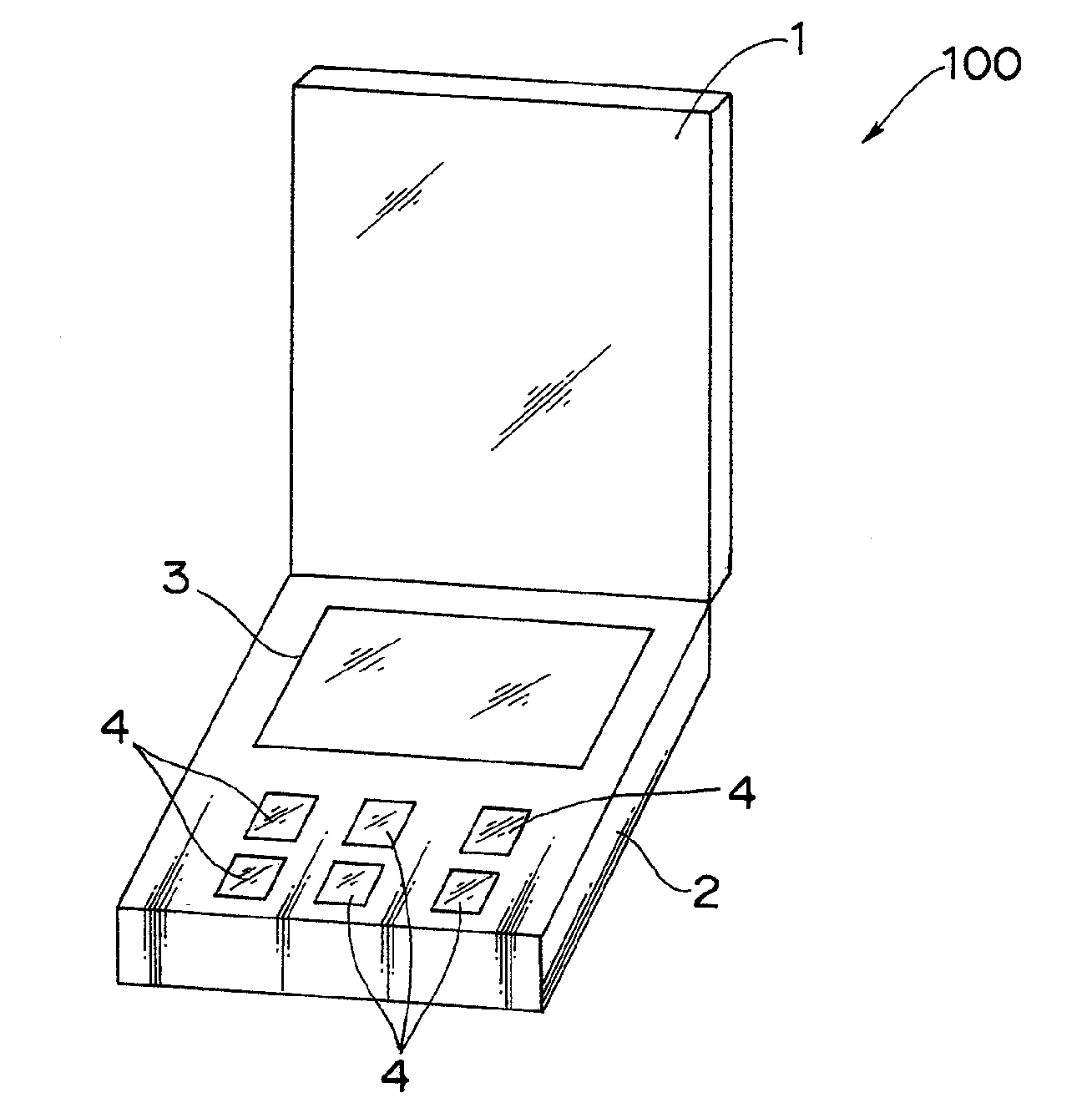 Transparent thin plate