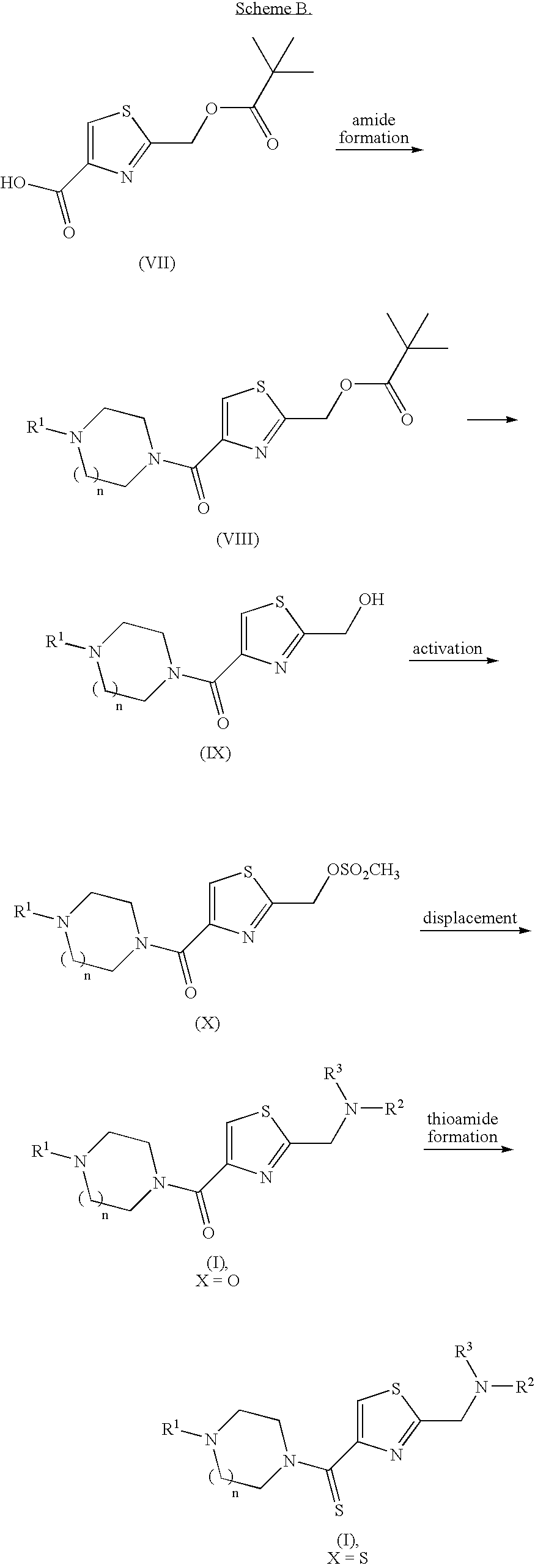 Non-imidazole heterocyclic compounds