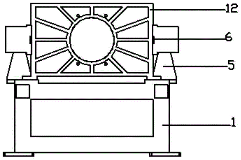 A device for producing fiber-reinforced cement lightweight porous partition wall slats