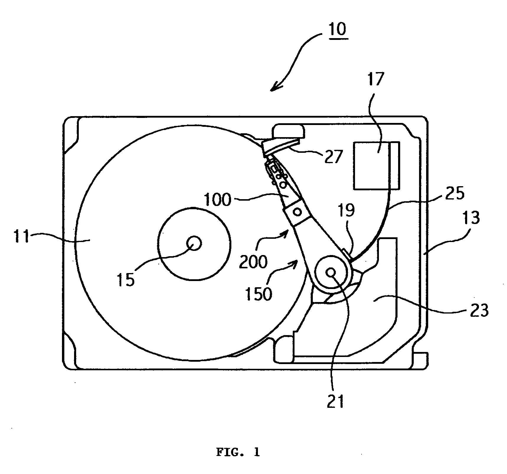 Assembly method for actuator head suspension assembly