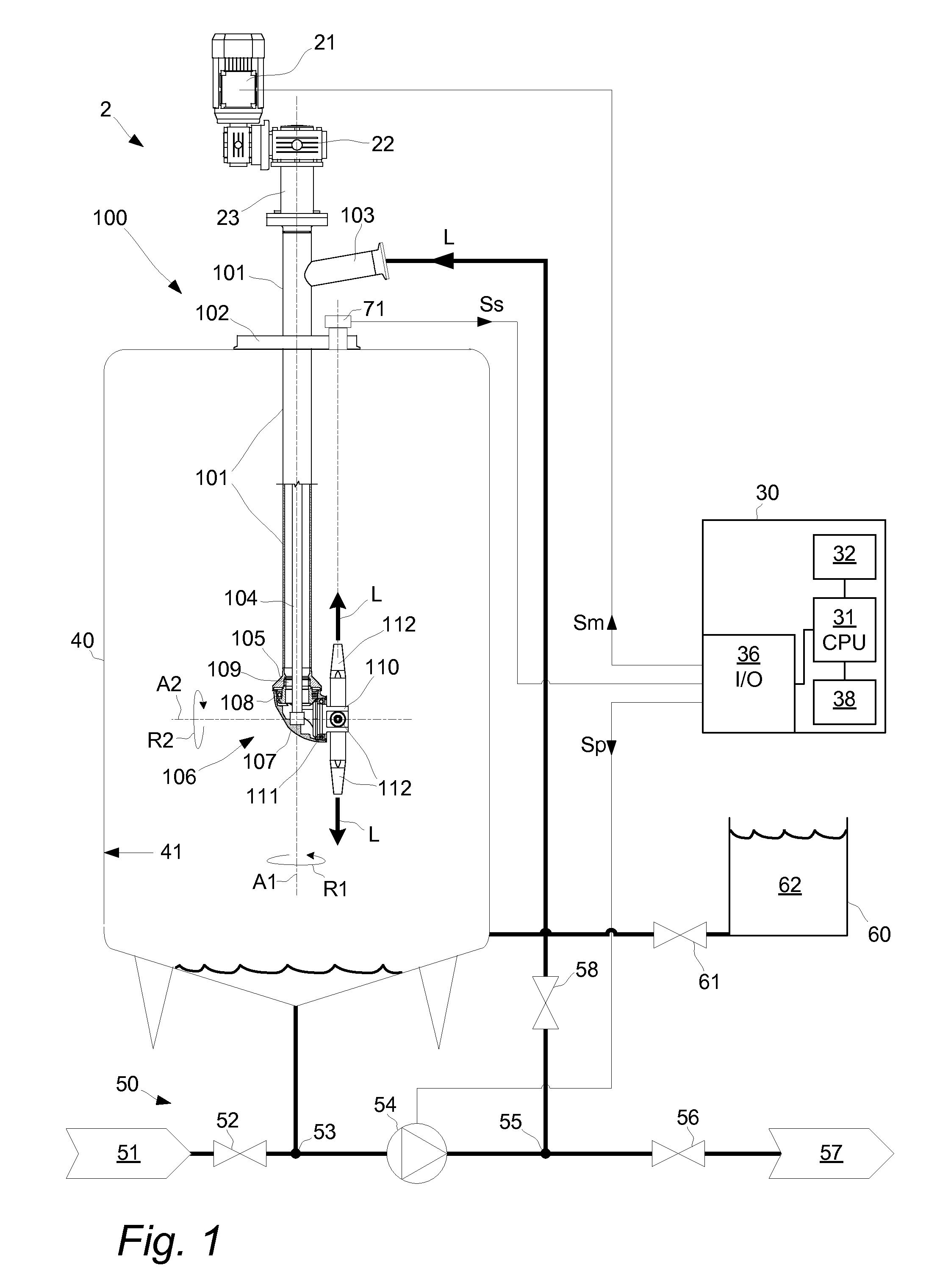 Monitoring of liquid ejection system