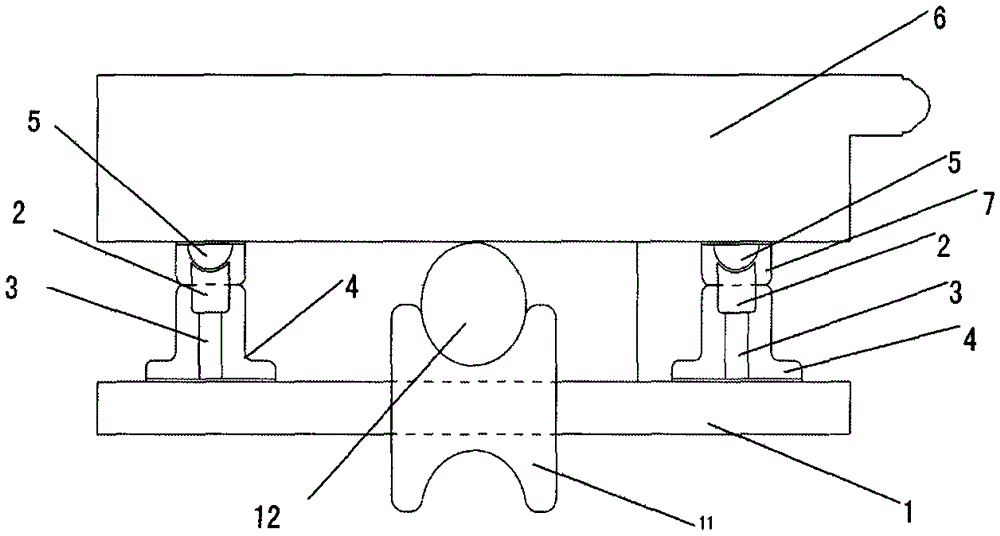 A desktop conduction conversion device and an automatic rotating table with the conduction conversion device
