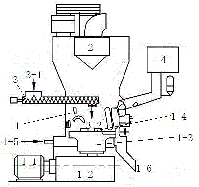 Ultrafine grinding system for blast furnace slag