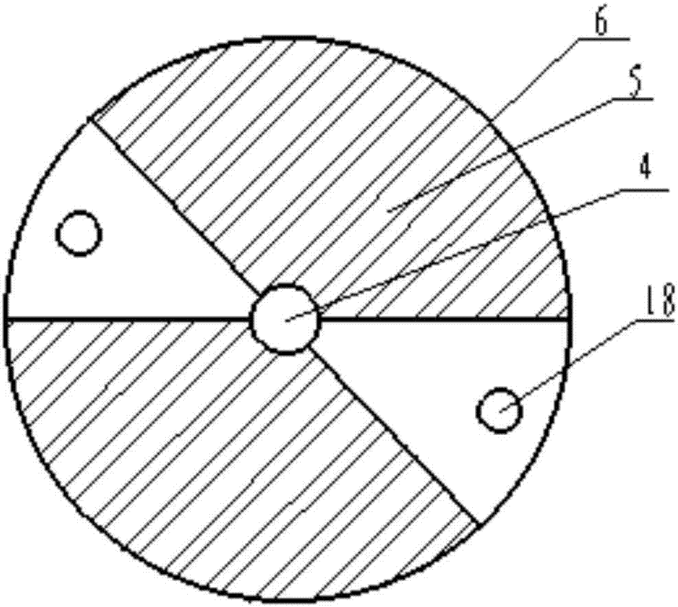 Deep water net cage bait putting device