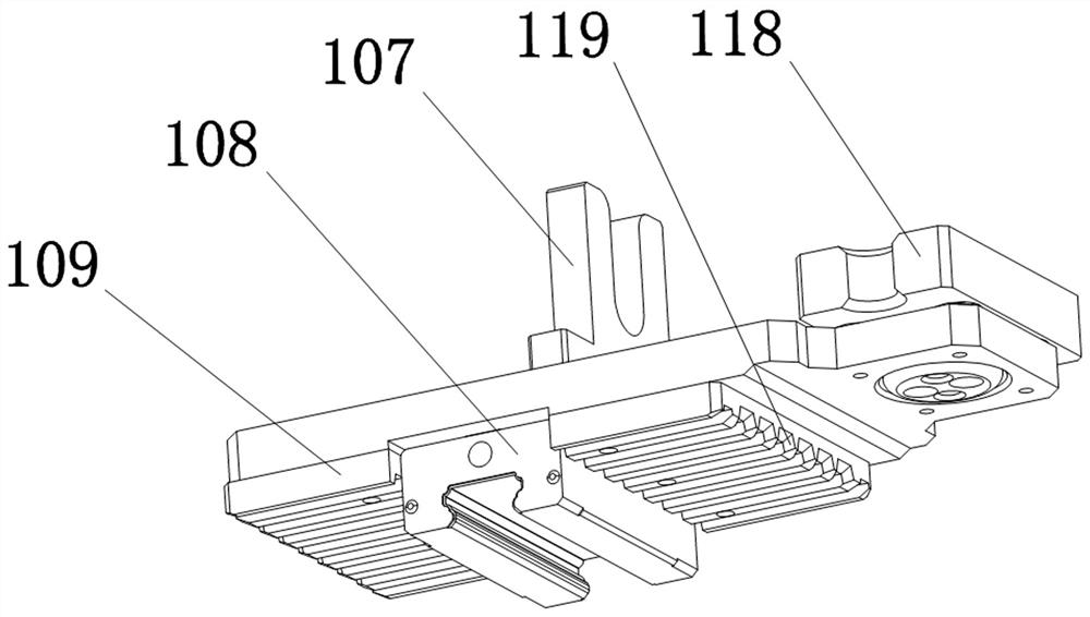 Automatic assembling device for motor reduction gearbox