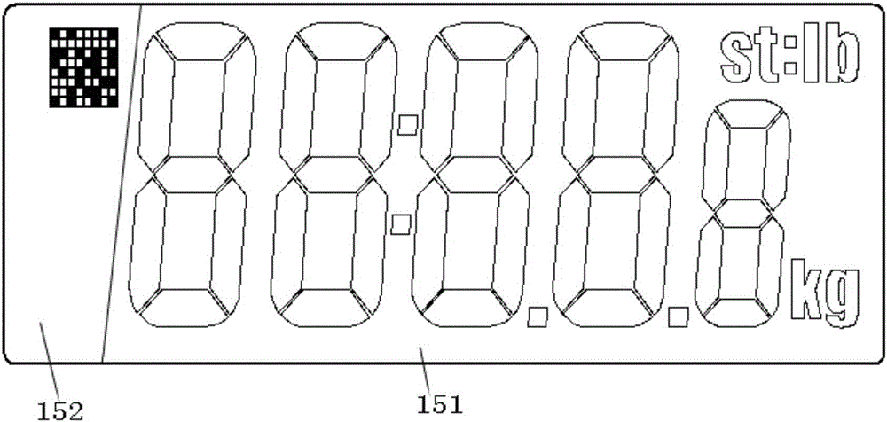 Electronic scale system with characteristic of convenient usage and display control method thereof