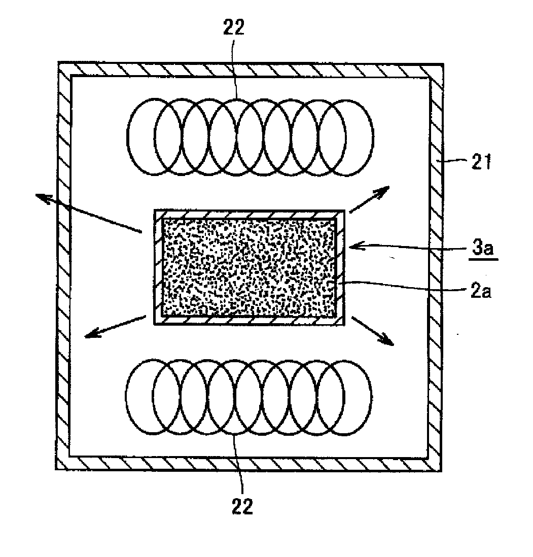Method for Molding Powder in Powder Metallurgy and Method for Producing Sintered Parts