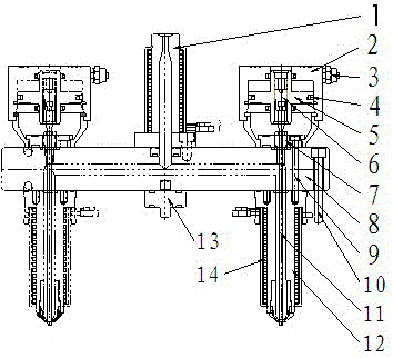 multi-point needle valve