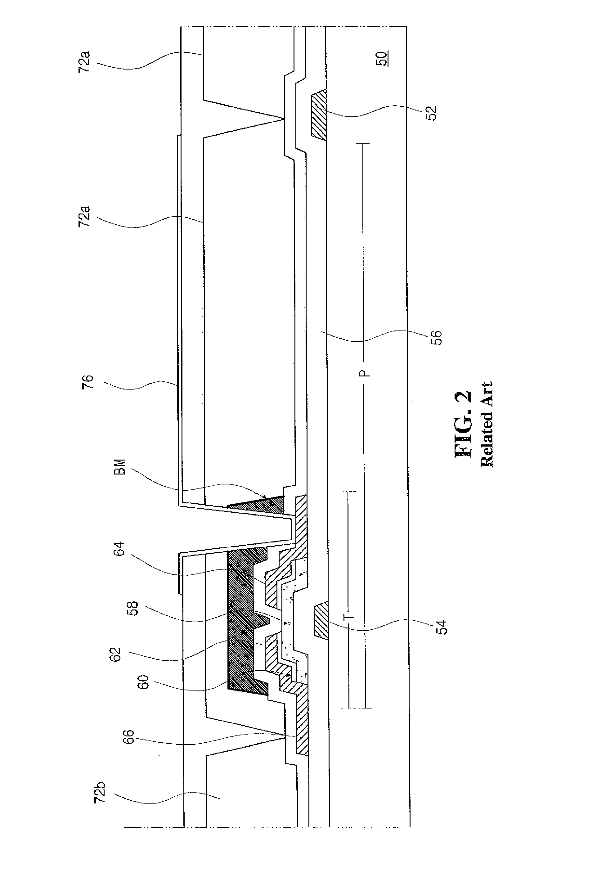 Array substrate for liquid crystal display device and manufacturing method of the same