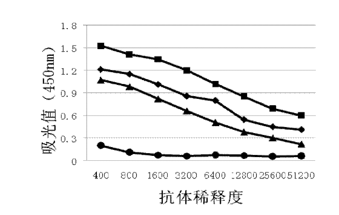 Kit for detecting tubercle bacillus protein antigens, and preparation method thereof