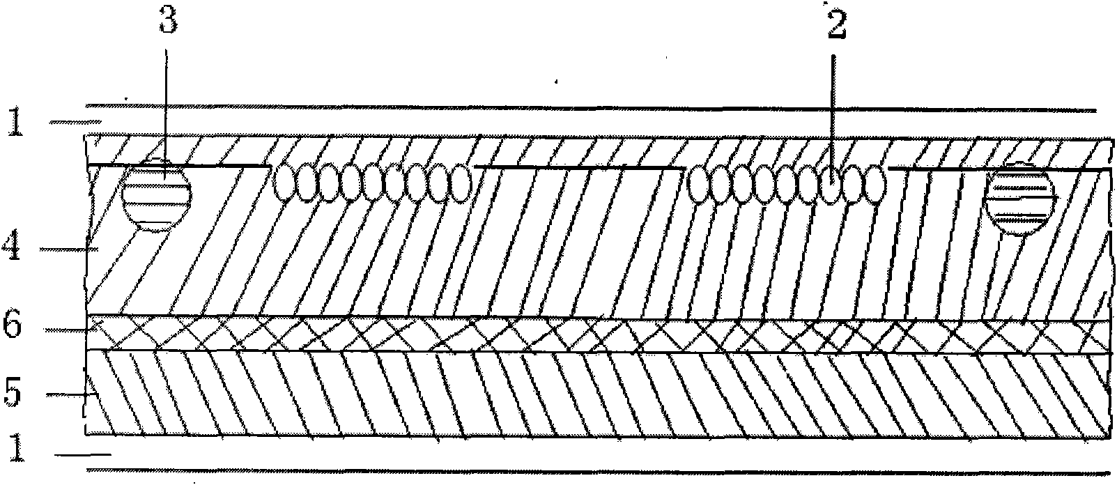 Fluorine-containing ion exchange membrane with reinforced sacrificial fiber mesh cloth