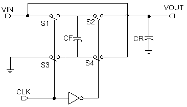 A High Efficiency Dual Capacitor Charge Pump