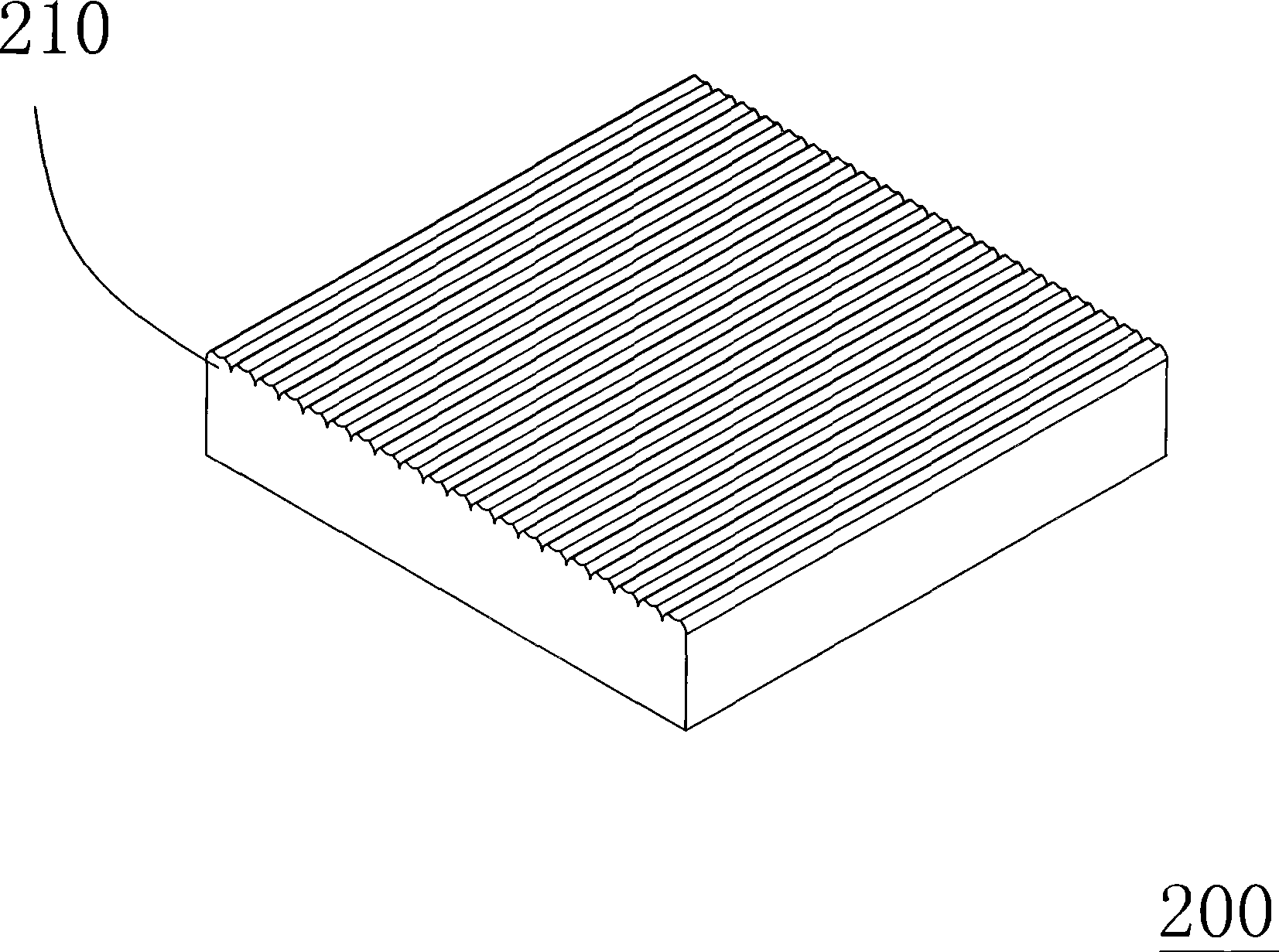 Diffusing plate and diffusing plate group