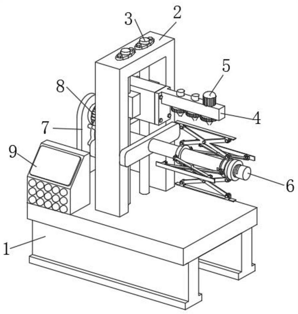 A drilling device for mechanical intelligent manufacturing