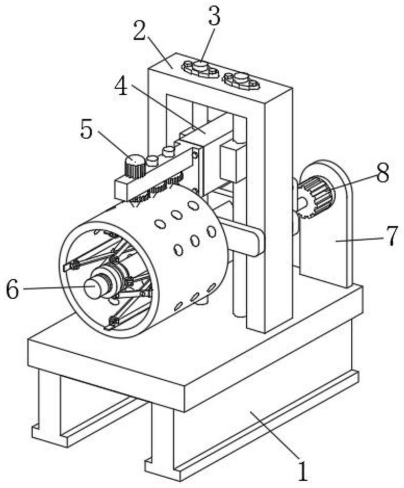 A drilling device for mechanical intelligent manufacturing