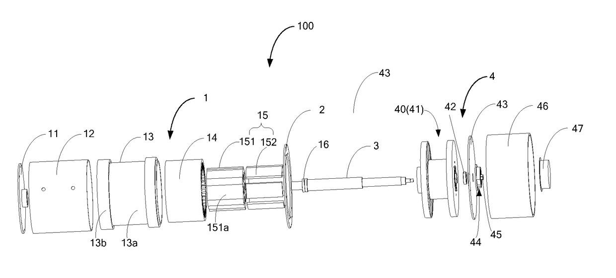 Multi-rotor permanent magnet synchronous motor