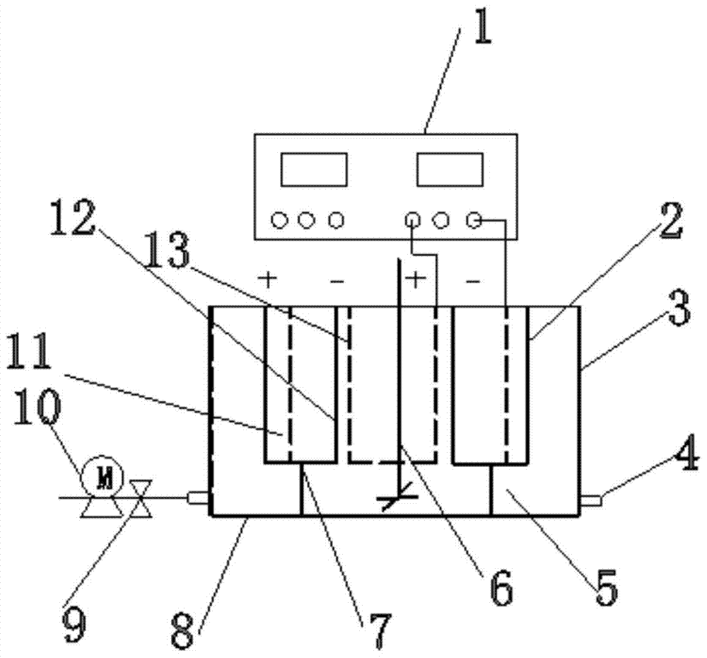 A double-layer spiral electrochemical device for removing and recovering heavy metals in sludge