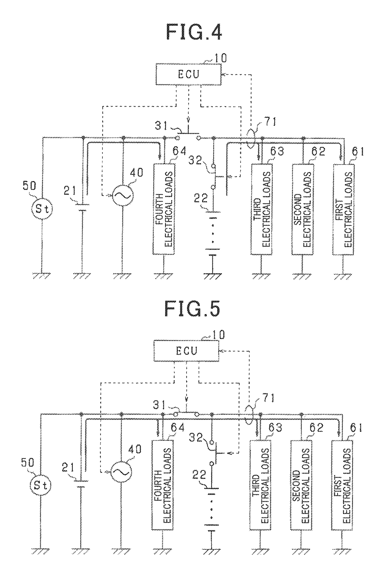 Control apparatus for power supply system