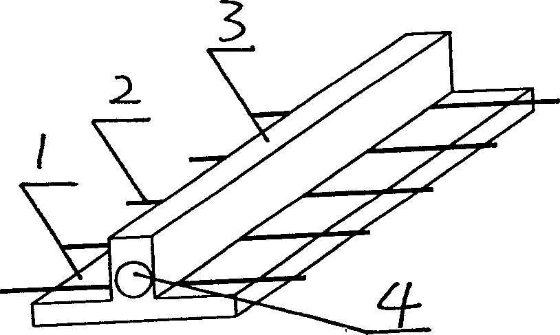 Ribbed reinforced concrete prefabricated structural board