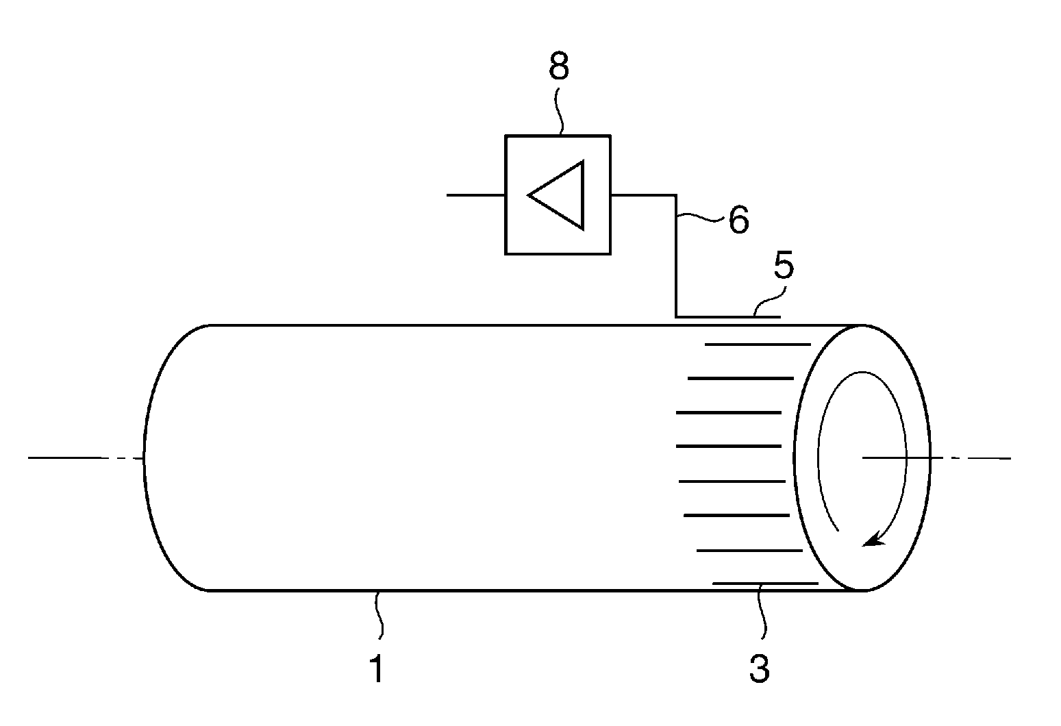 Image forming apparatus that detects image shift in the main scanning direction without wasting toner