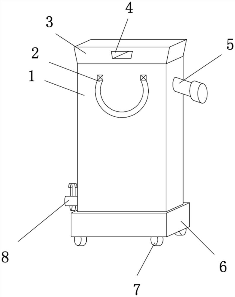 Drying packaging bag convenient to vacuumize