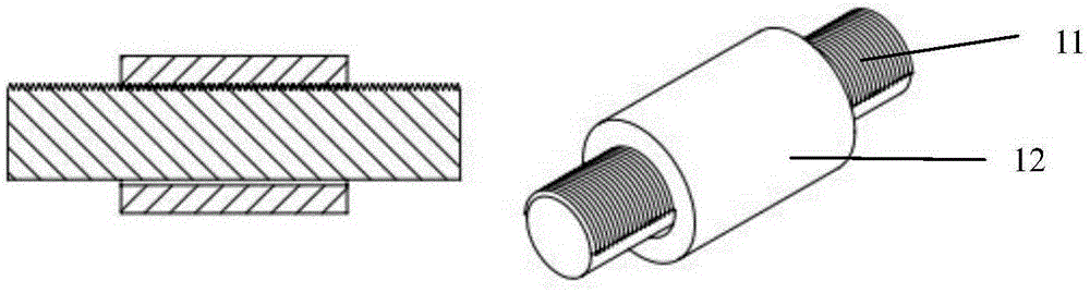Convex-concave engaging type telescopic positioning device