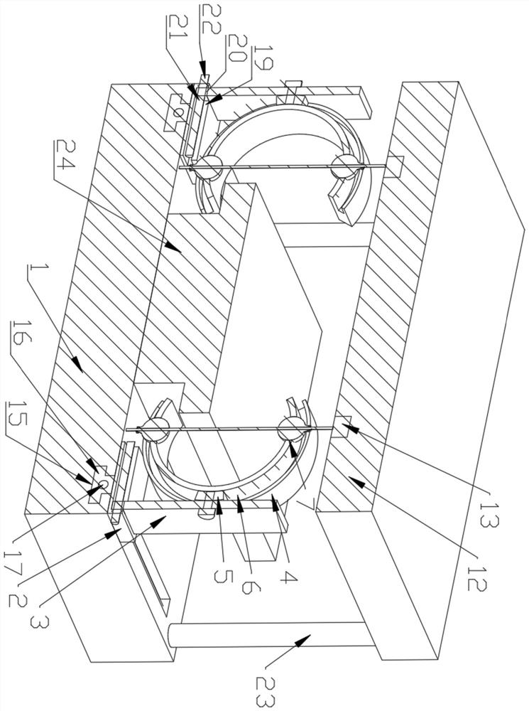 EPS foam board cutting device