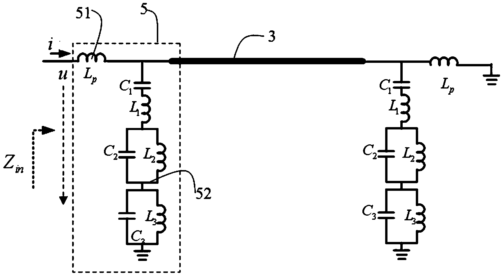 HVDC power-transmission whole-line speed protection method by using direct-current filter current