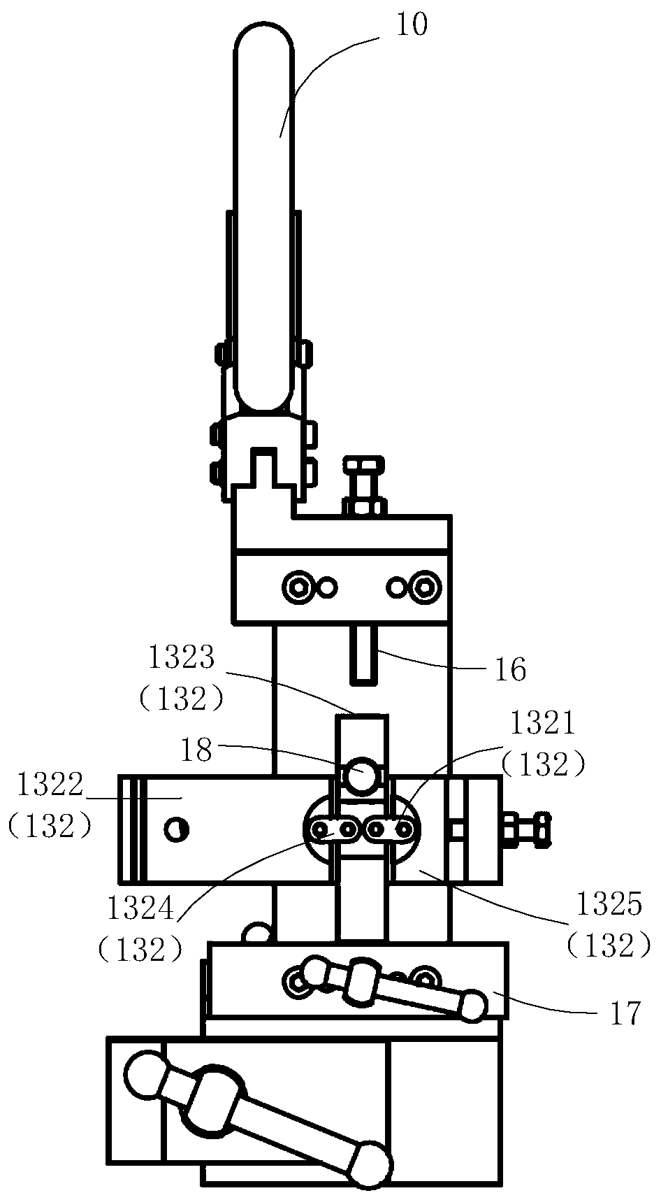 Reactor core thermocouple inserting and pulling device