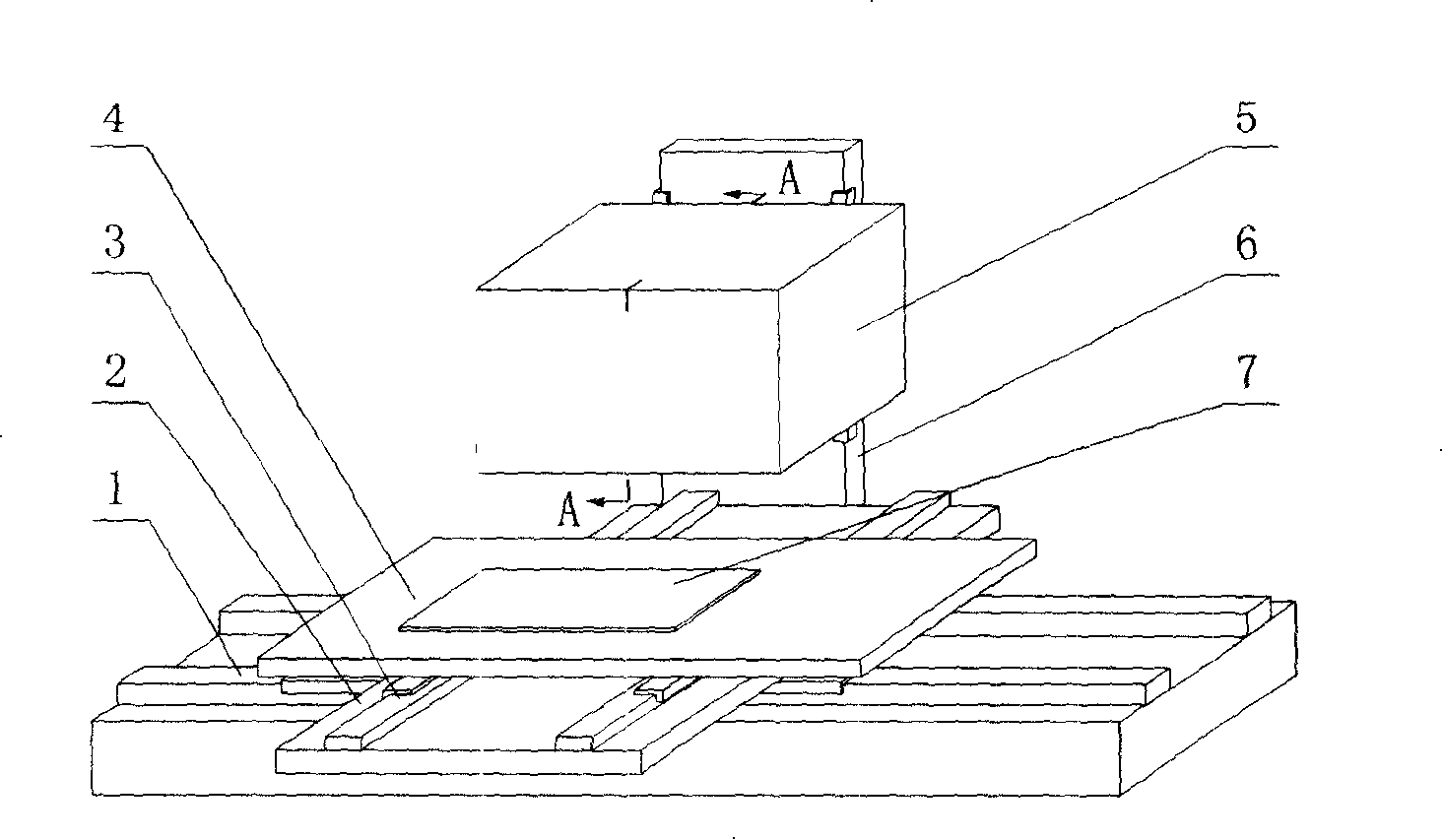 Solar battery laser marking device