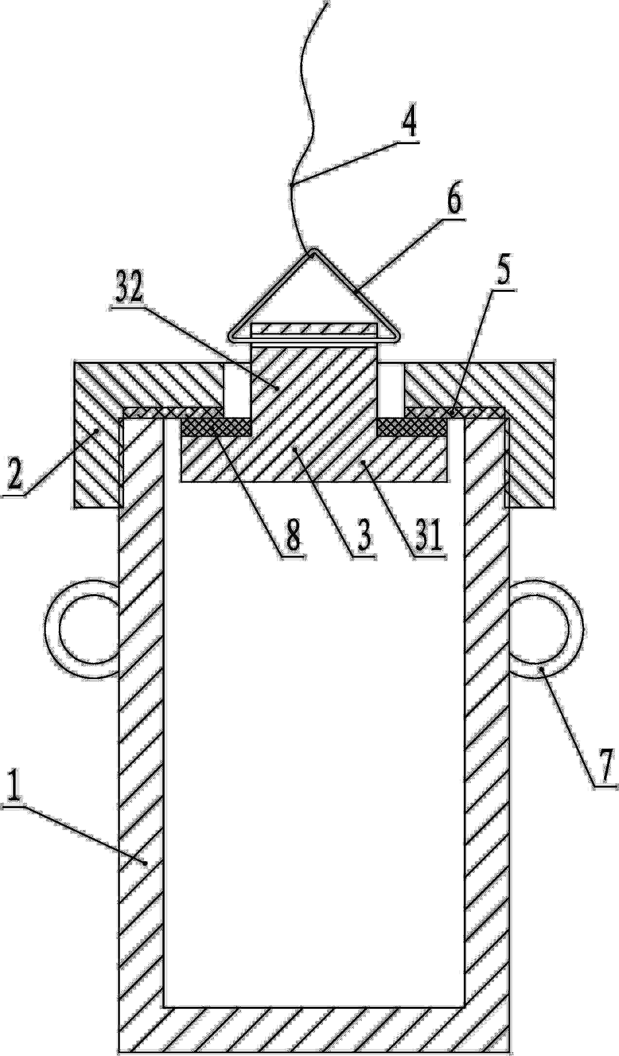 Port water sampler and use method thereof