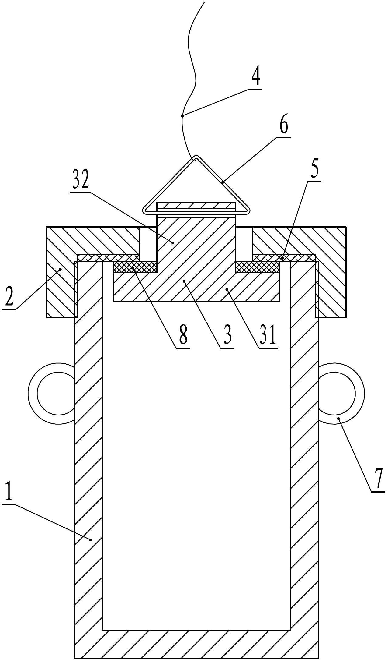 Port water sampler and use method thereof
