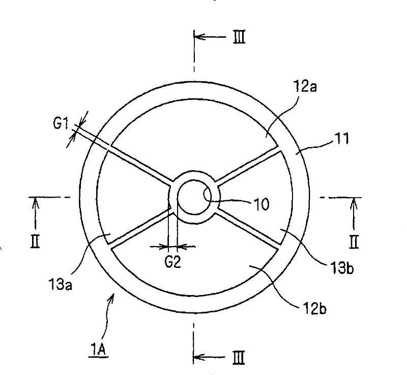 Rotor, axial gap type motor, driving method of motor, compressor