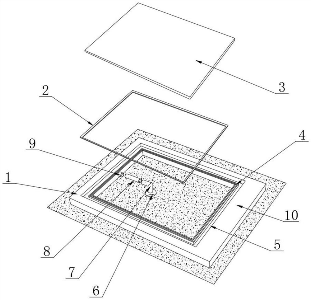 Shower tray convenient to assemble and disassemble