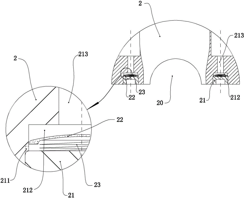 Overhead line fault positioning monitoring device