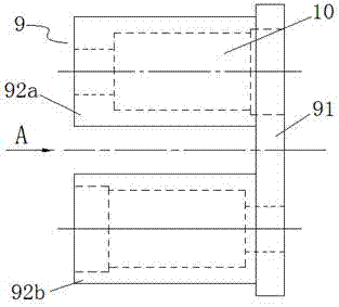 Automobile fuel system two-way valve device