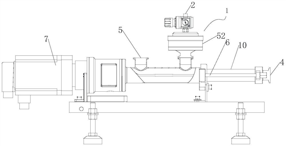 Pulsation damping device, screw pump and liquid pressure pulsation adjusting method