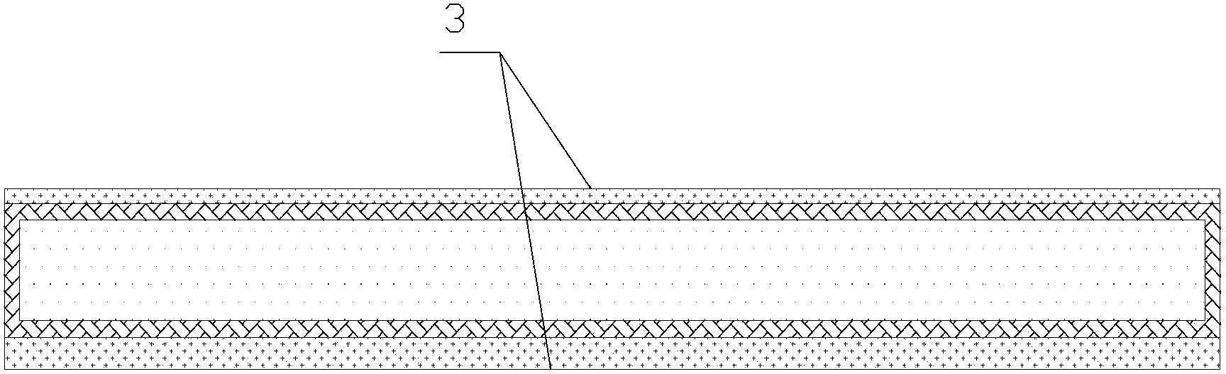 Etching-first and packaging-later manufacturing method for chip formal single-surface three-dimensional circuit and packaging structure of chip formal single-surface three-dimensional circuit