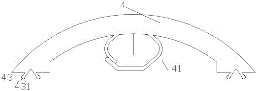 Firmly installed cable with heat-insulating protective cover and assembly and installation method of cable