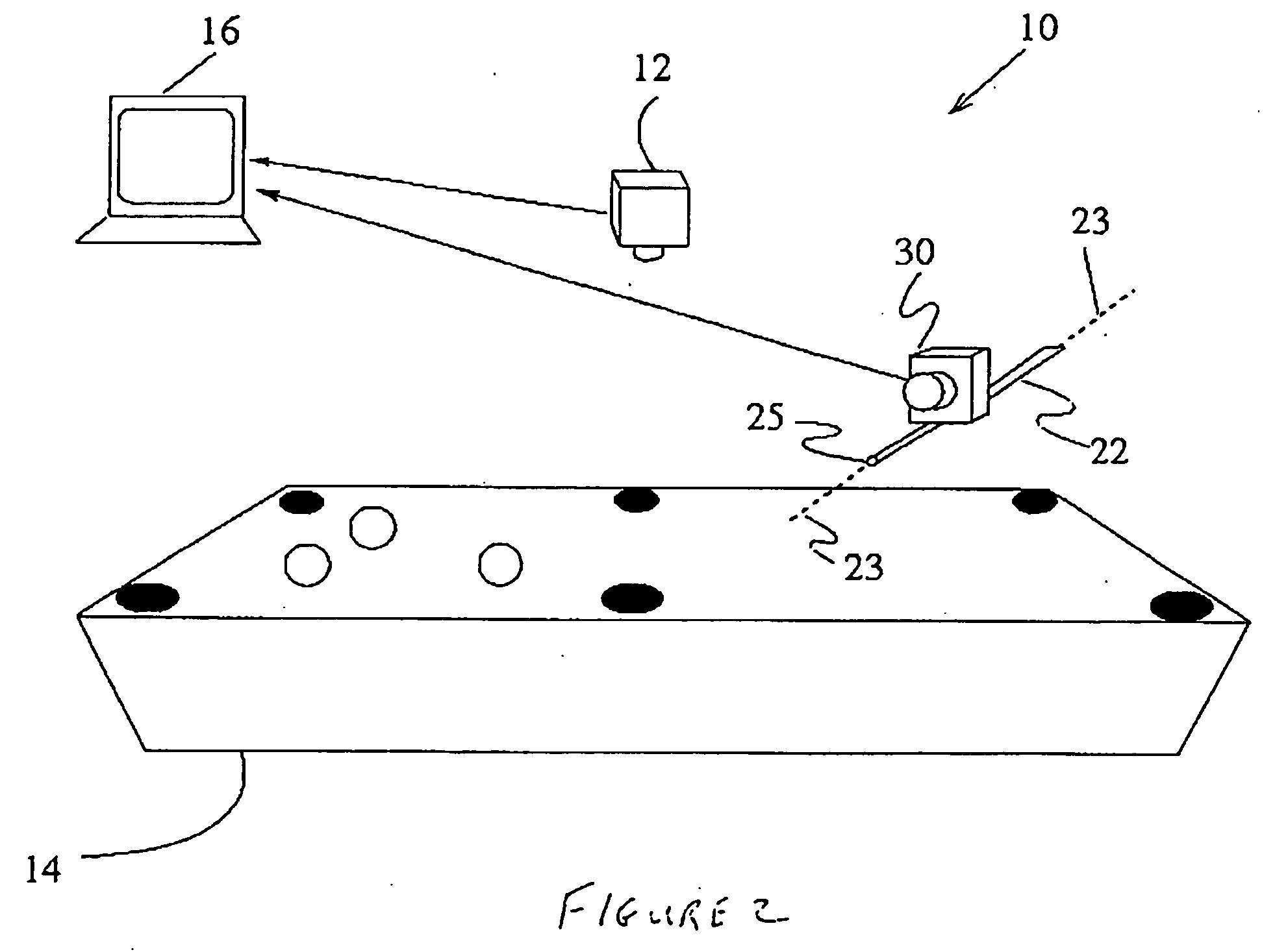 Method and apparatus for positional error correction in a robotic pool systems using a cue-aligned local camera