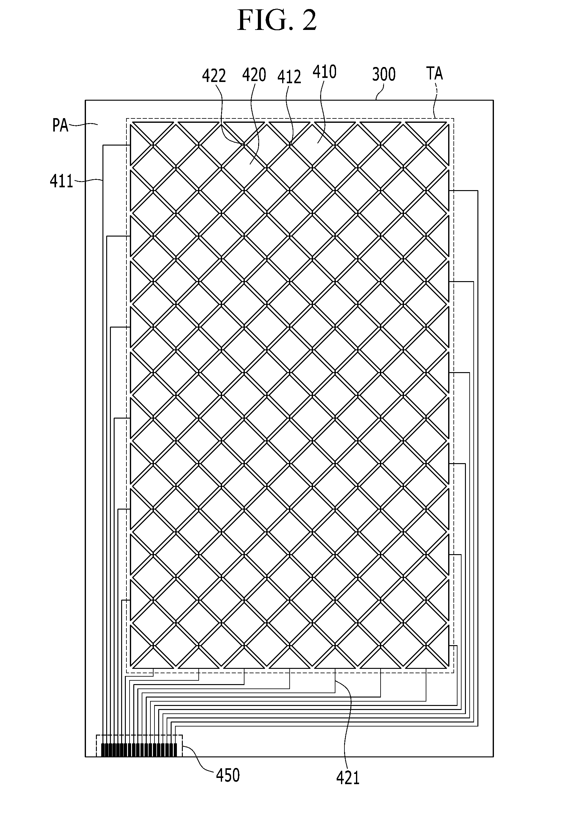 Touch screen panel, display device including the same, and driving method thereof