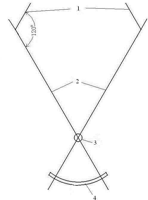 Acute angle measuring tool