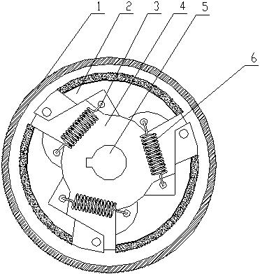 Wind driven generator speed limiting device